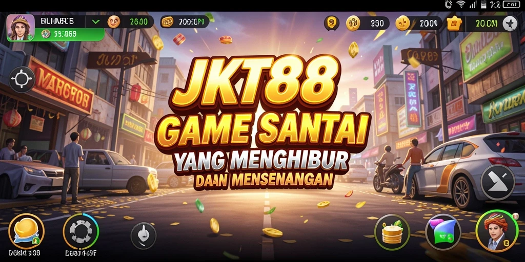 Tampilan gameplay JKT88 yang seru dan menghibur.