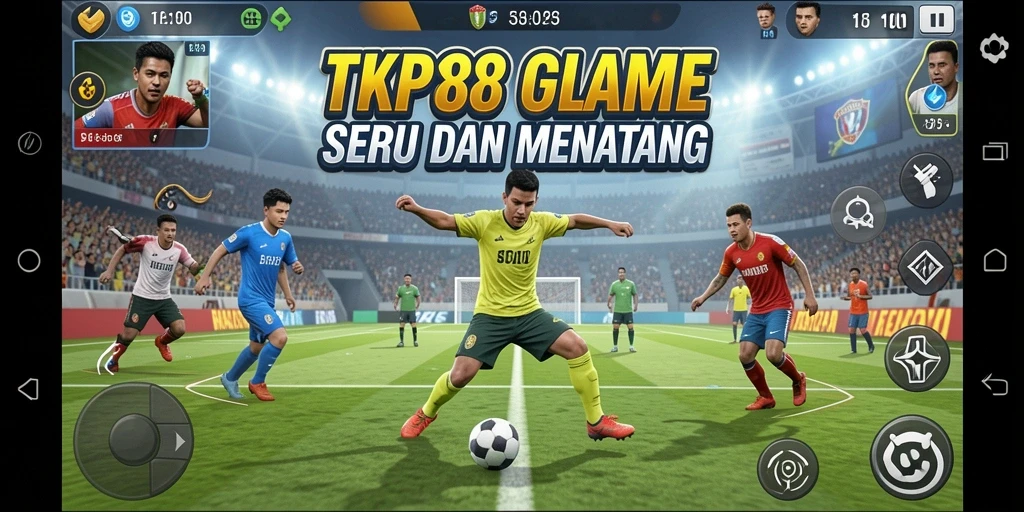 Tampilan gameplay menarik dalam TKP188 yang menampilkan serunya olahraga.